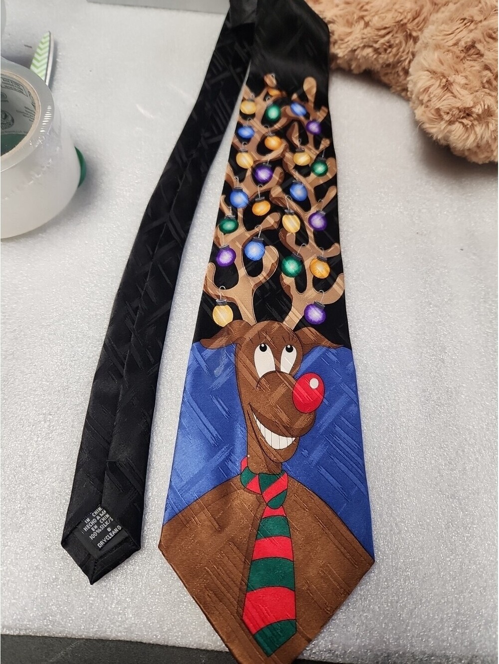 St Nick's Tie Shop Christmas Reindeer And Lights!.